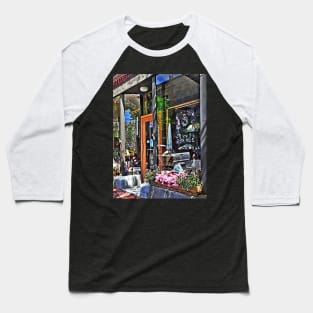 Corning NY - Stained Glass Shop Baseball T-Shirt